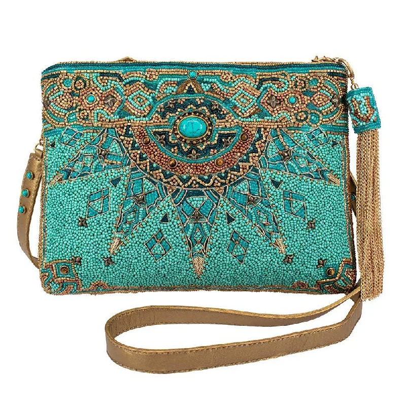 Mary Frances - New Day Crossbody Leather Handbag Statement Bags With Exclusive Savings Mary Frances - New Day Crossbody Leather Handbag Statement Bags With Exclusive Savings