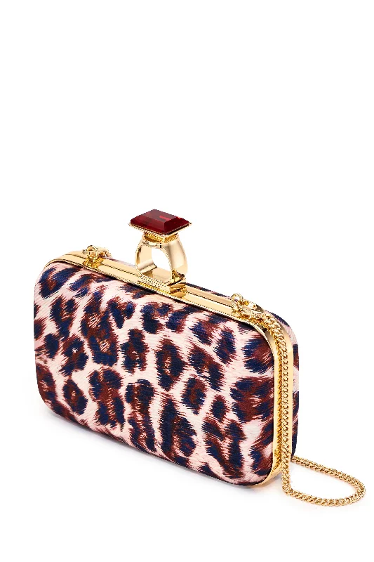 On The Rocks Clutch - Big Cat Elegant Bags With Limited Stock Available
