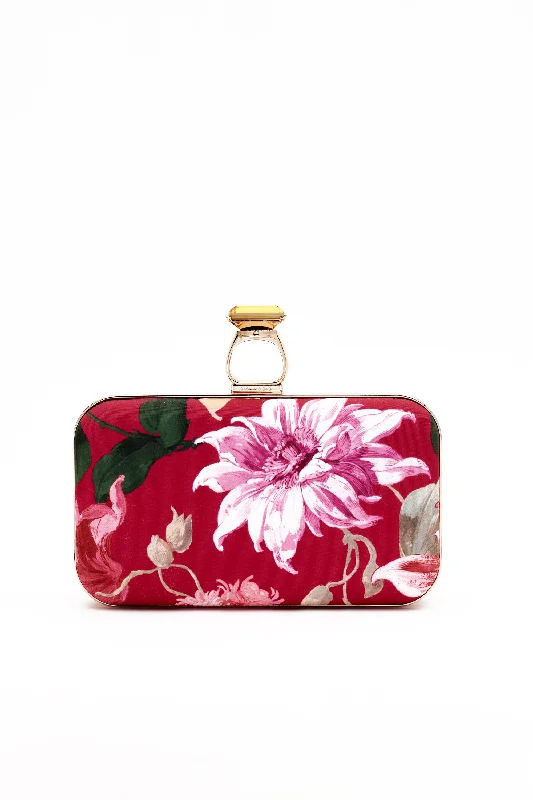 On the Rocks Clutch - Deep Pink Dahlia Must-Have Bags With Big Savings