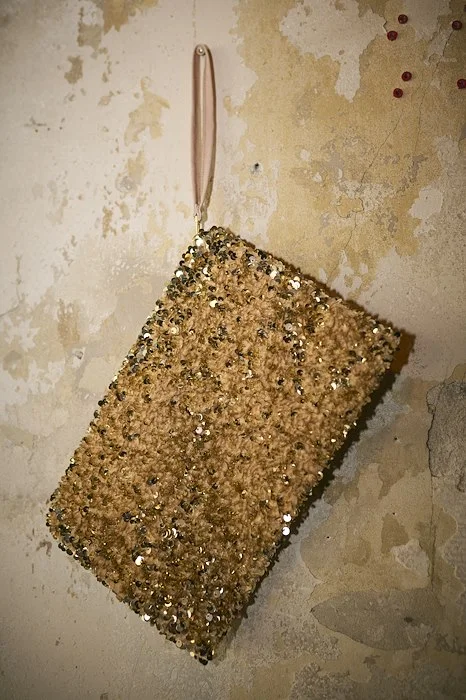 Part Two Denia Clutch in Sequins Gold Fashion-Forward Bags At Limited-Time Offers