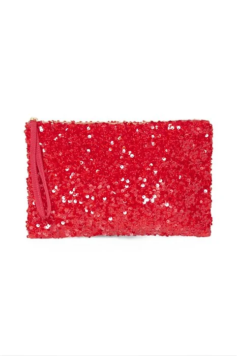 Part Two Denia Clutch in Sequins in Salsa Elegant Purses At Clearance Prices