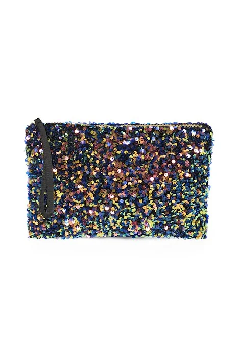 Part Two Denia Clutch in sequins Multi Colour Everyday Elegance At Lower Prices
