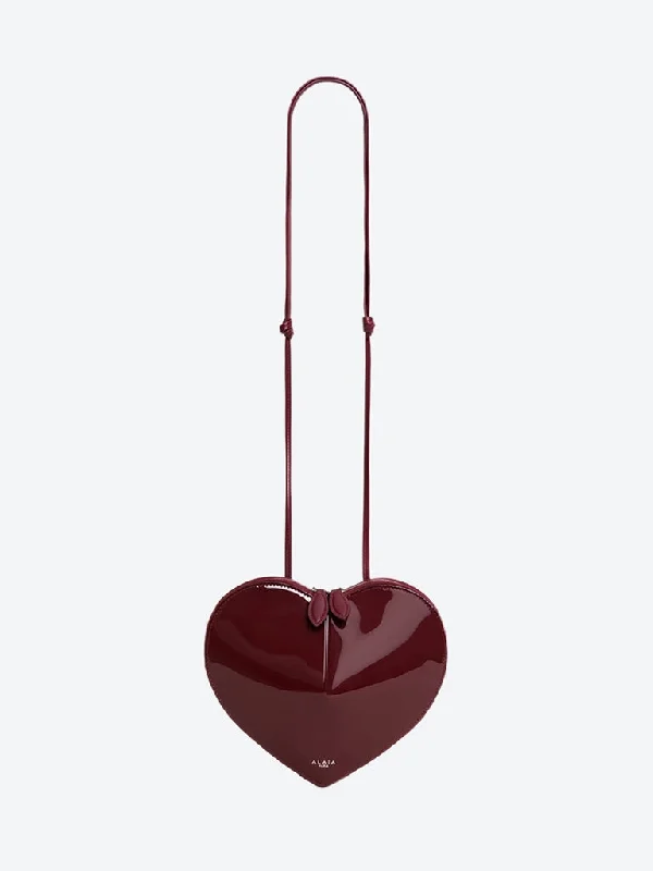 Patent leather le cœur shoulder bag Iconic Fashion Bags At Unbeatable Savings