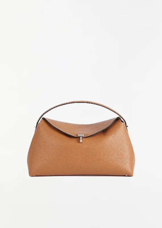 T-Lock Top Handle — Tan Everyday Handbags At Wallet-Friendly Rates