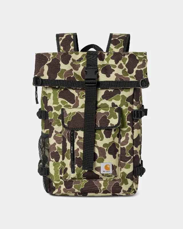 Philis Backpack | Green Camo Duck Designer Bags At Lower Prices
