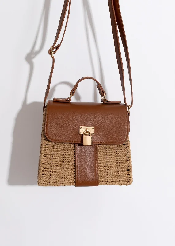 Picnic Day Crossbody Bag Brown Stylish Handbags At Unbeatable Discounts