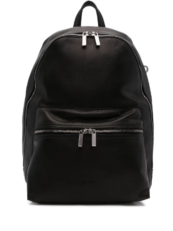 RICK OWENS - Soft Grain Cow Leather Backpack Don't Miss Out – Handbag Discounts