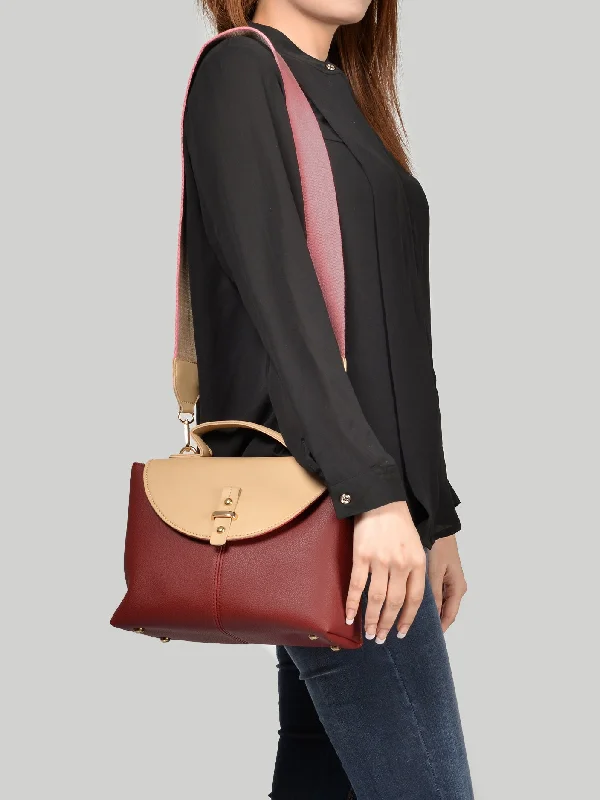 Two-Toned Shoulder Bag Stylish Totes, Exclusive Savings