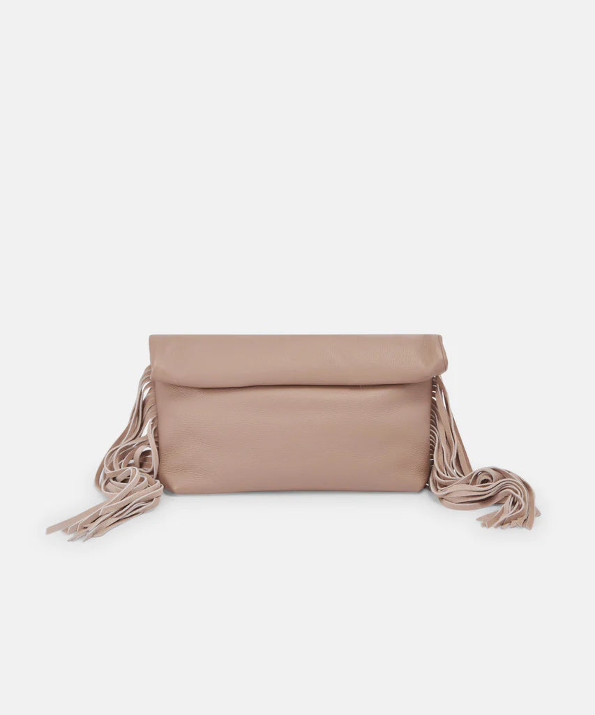 Shea Clutch Cafe Leather Exclusive Discounts On Stylish Handbags