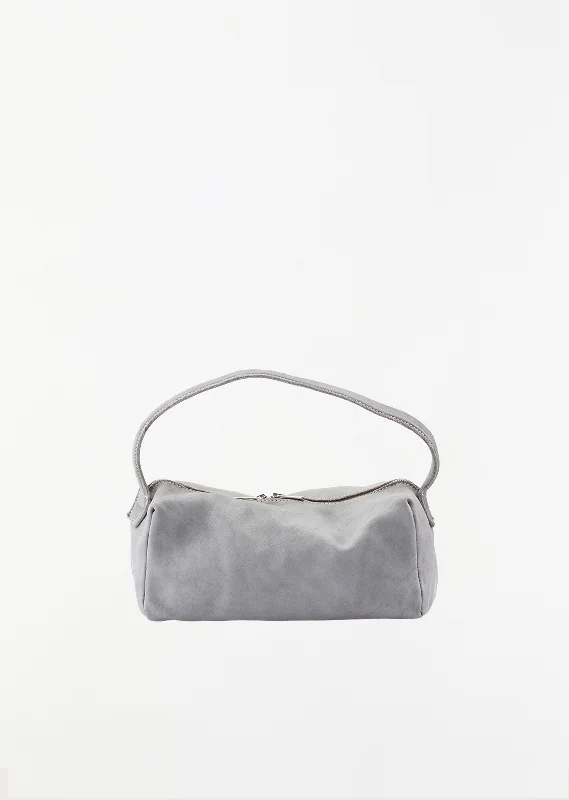 Small Leather Handle Bag — Grey The Best Handbag Deals Are Available Now