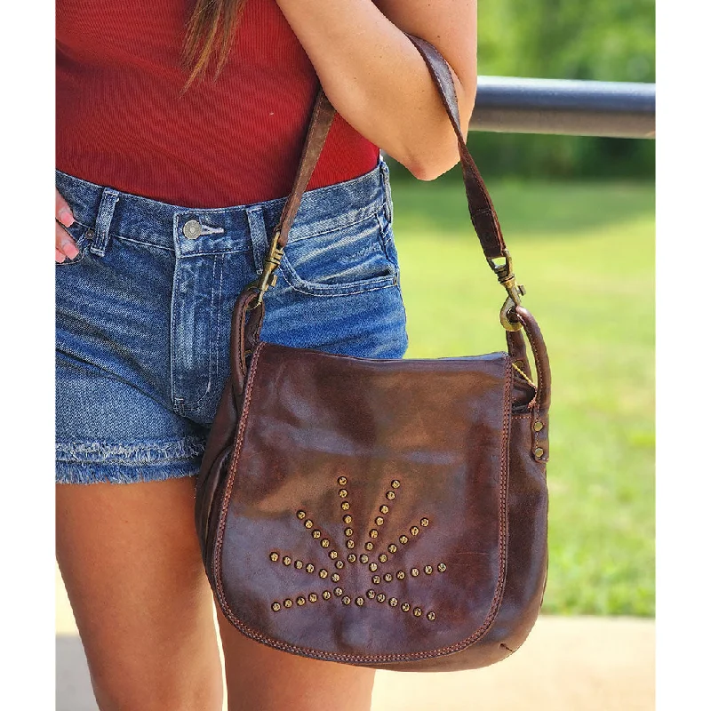 Spaghetti Western Brown Sunrise Shoulder Bag Designer-Inspired Bags At Reduced Prices Spaghetti Western Brown Sunrise Shoulder Bag Designer-Inspired Bags At Reduced Prices
