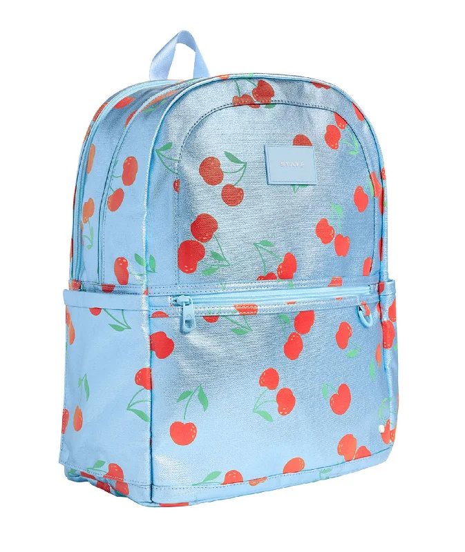State Bags Kane Kids Large Backpack Blue Cherries The Best Handbag Offers Are Here State Bags Kane Kids Large Backpack Blue Cherries The Best Handbag Offers Are Here
