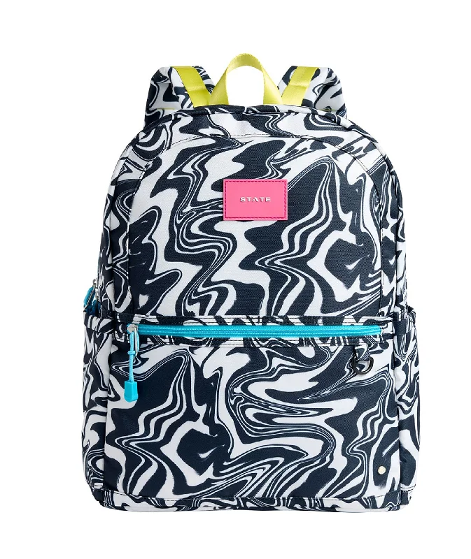 State Bags Kane Kids Large Backpack Marbled Print Luxury Totes, Affordable Prices