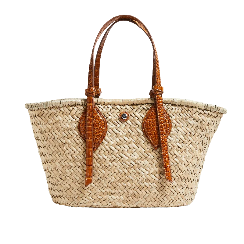 The Market Tote in Coco Exclusive Discounts On Stylish Handbags