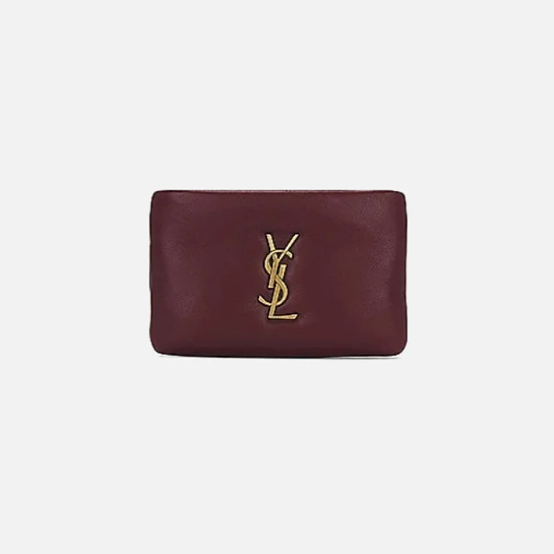 Saint Laurent YSL Small Pillow Pouch - Dark Bordeaux Limited-Time Sale On Trendy Handbags – Don't Miss Out Saint Laurent YSL Small Pillow Pouch - Dark Bordeaux Limited-Time Sale On Trendy Handbags – Don't Miss Out