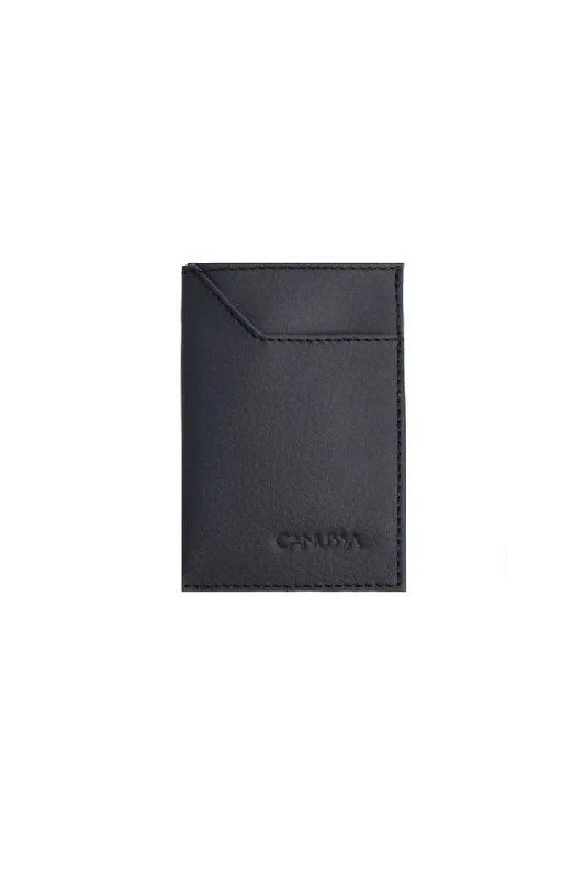 Cardholder in Black Persimmon Leather from Canussa Unmissable Deals On Trendy Handbags Cardholder in Black Persimmon Leather from Canussa Unmissable Deals On Trendy Handbags