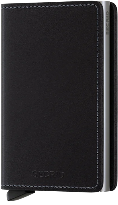 Secrid Slimwallet - Original Black Classic And Modern Handbags Now More Affordable