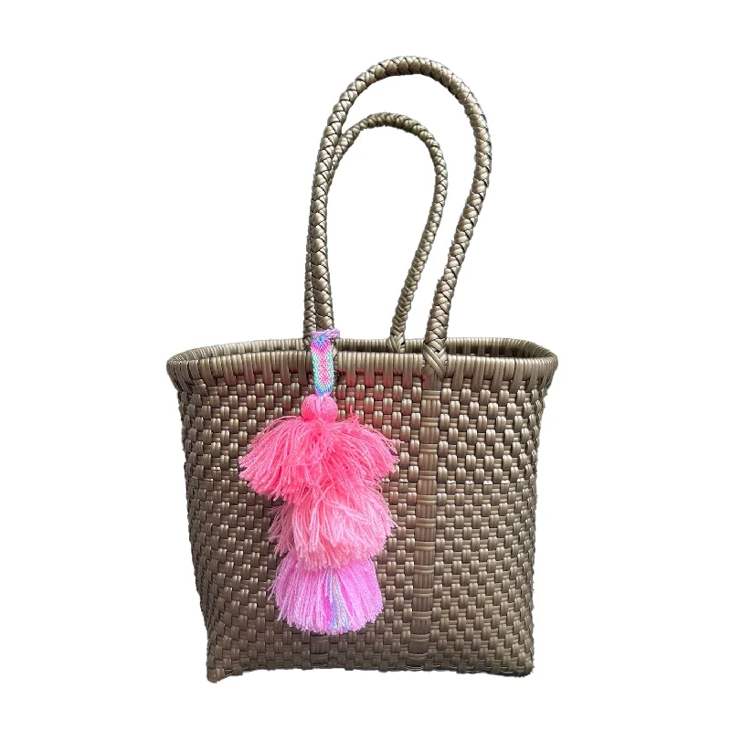 Mini - Dark Gold Citron Tote Flash Sale On Designer Bags