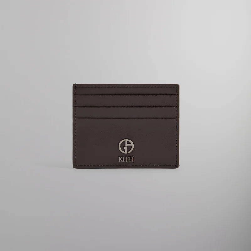 Kith & Giorgio Armani Card Holder - Kindling Shoulder Bags, Crossbody Bags, And More On Sale Kith & Giorgio Armani Card Holder - Kindling Shoulder Bags, Crossbody Bags, And More On Sale