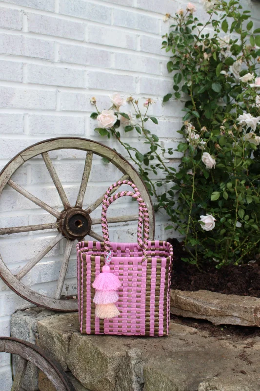 Mini - Preppy Golden Rose Citron Tote Handbag Deals You'll Love