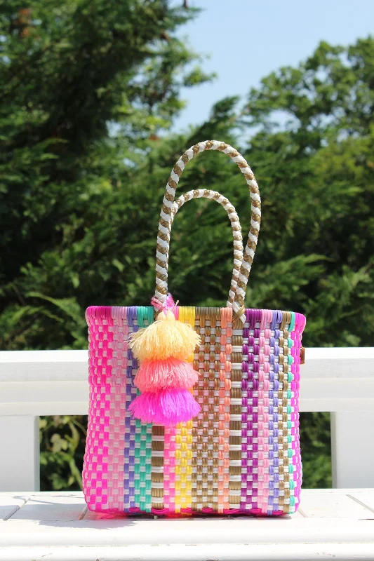 Mini - Sunshine Rain Citron Tote Affordable Elegance, Grab Yours Now