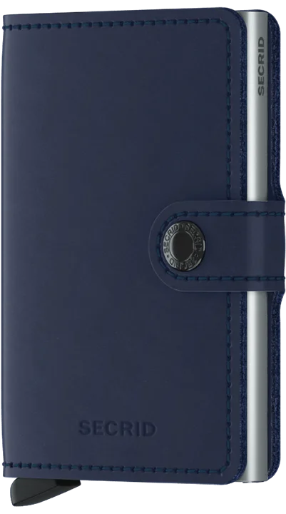 Secrid Miniwallet - Original Navy Premium Handbags At Unbeatable Markdowns
