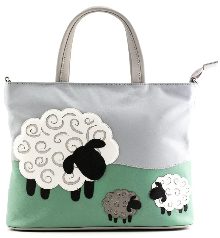 Urban Style Mala Leather Valais Collection Leather Grab/Shoulder Bag 7366_21 Stylish Totes With Special Discounts