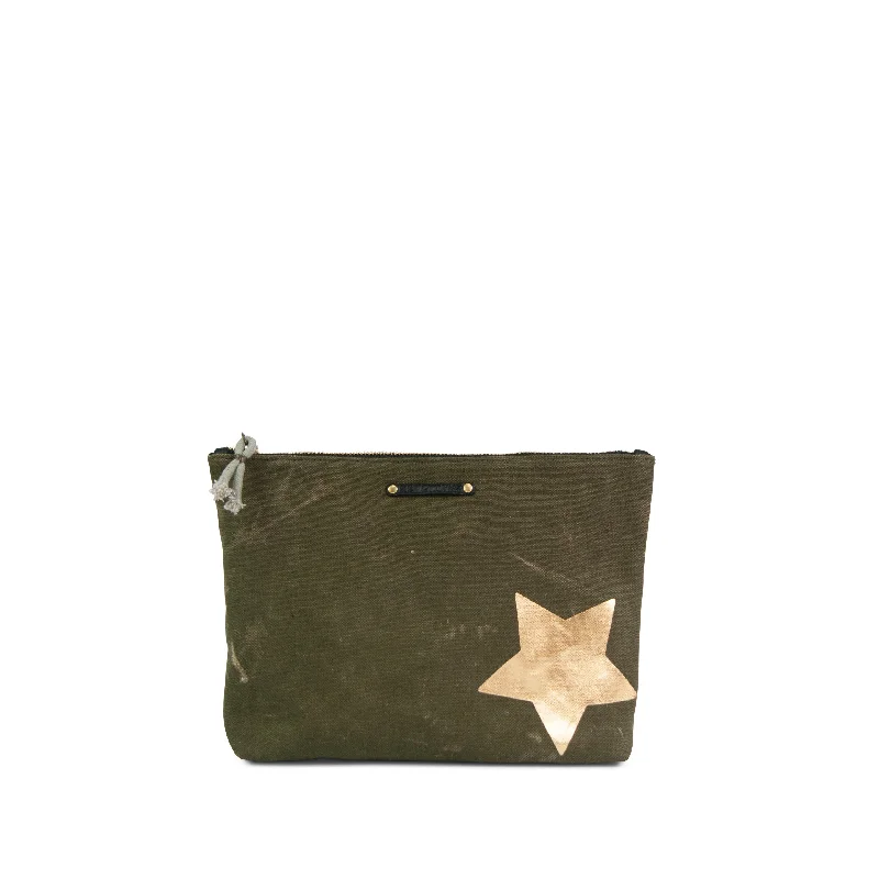 Army Gold Star Pouch Elegant Bags, Limited Stock