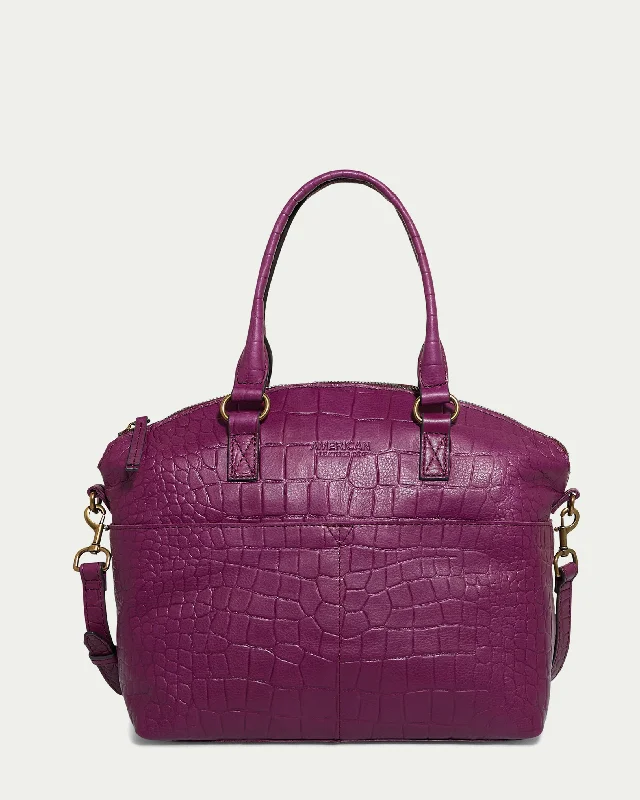 Carrie Dome Satchel Elegant Totes At Limited-Time Prices