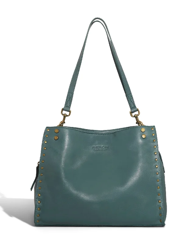 Lenox Studded Triple Entry Satchel The Perfect Bag Sale For A Seasonal Refresh