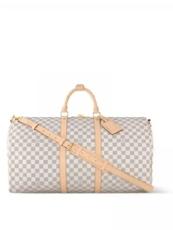 Carrier Travel Bag Boston Keepall 55 Bandoulier Horsebit Azur N41429 Affordable Luxury – Exclusive Savings On Premium Bags Carrier Travel Bag Boston Keepall 55 Bandoulier Horsebit Azur N41429 Affordable Luxury – Exclusive Savings On Premium Bags