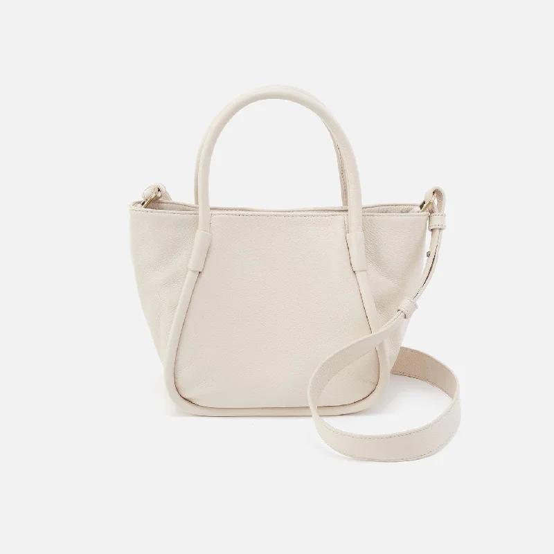 Margot Satchel In Pebbled Leather - Ivory Designer Bags At Exclusive Clearance Prices Margot Satchel In Pebbled Leather - Ivory Designer Bags At Exclusive Clearance Prices