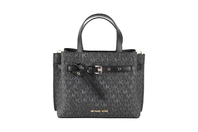 Michael Kors Emilia Small Signature PVC Satchel Crossbody Handbag Women's Purse Handbag Deals You'll Love Michael Kors Emilia Small Signature PVC Satchel Crossbody Handbag Women's Purse Handbag Deals You'll Love