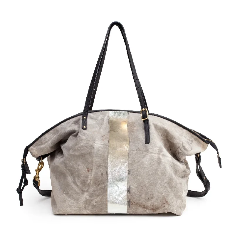 Postal Silver Stripe Crossbody Bag High-End Handbags At Affordable Prices