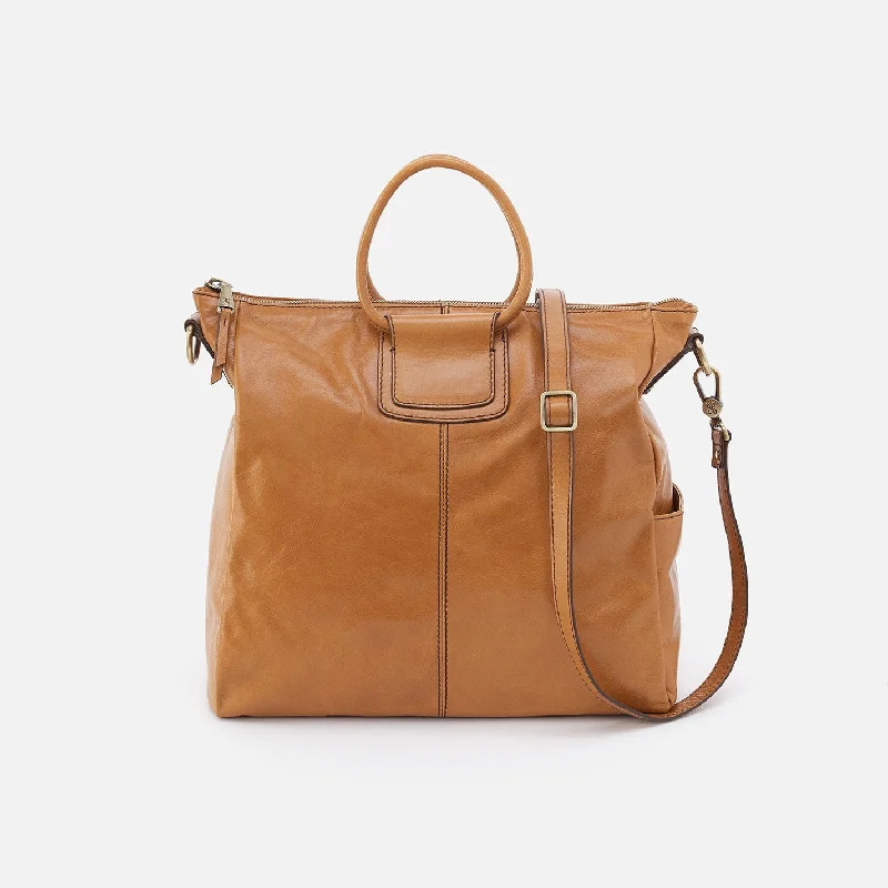 Sheila Large Satchel In Polished Leather - Natural Trendy Handbags, Limited-Time Sale Sheila Large Satchel In Polished Leather - Natural Trendy Handbags, Limited-Time Sale