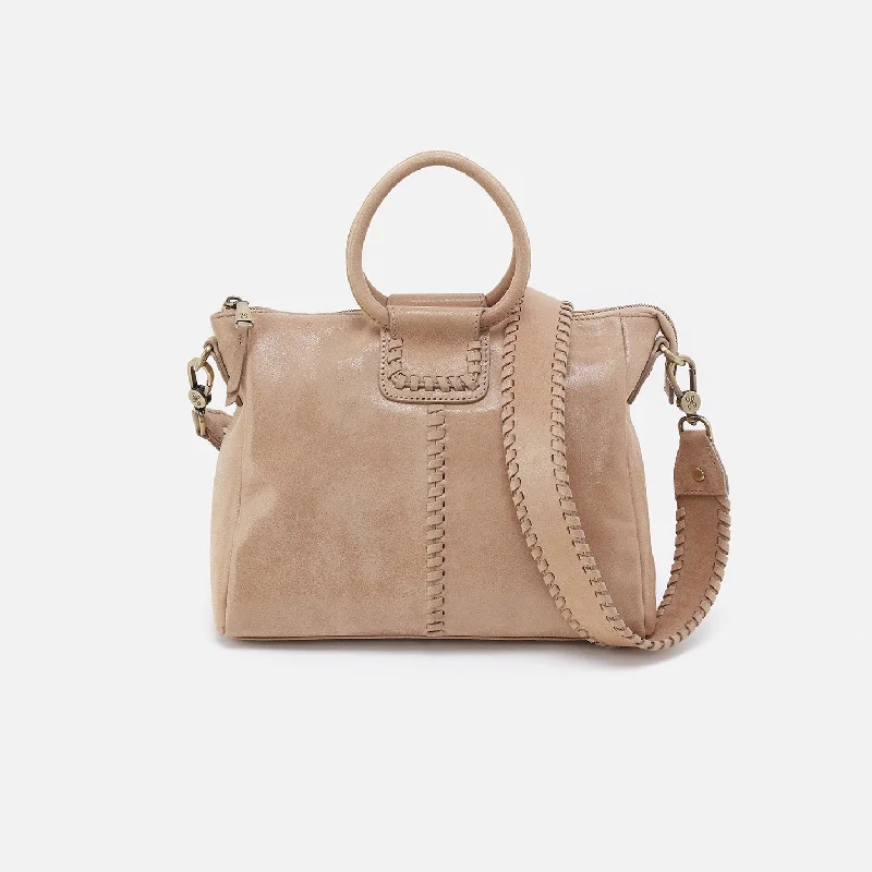 Sheila Medium Satchel in Buffed Leather - Irish Creme Everyday Elegance At Lower Prices Sheila Medium Satchel in Buffed Leather - Irish Creme Everyday Elegance At Lower Prices