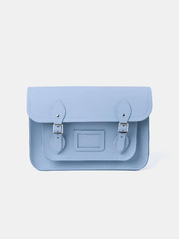 The 13 Inch Satchel  - Delphinium Matte Elegant Bags, Limited Stock