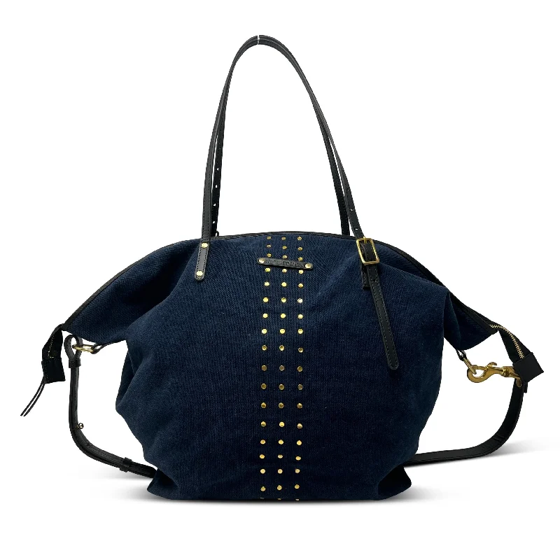 Washed Navy Canvas Crossbody Bag Fashion-Forward Bags At Limited-Time Offers