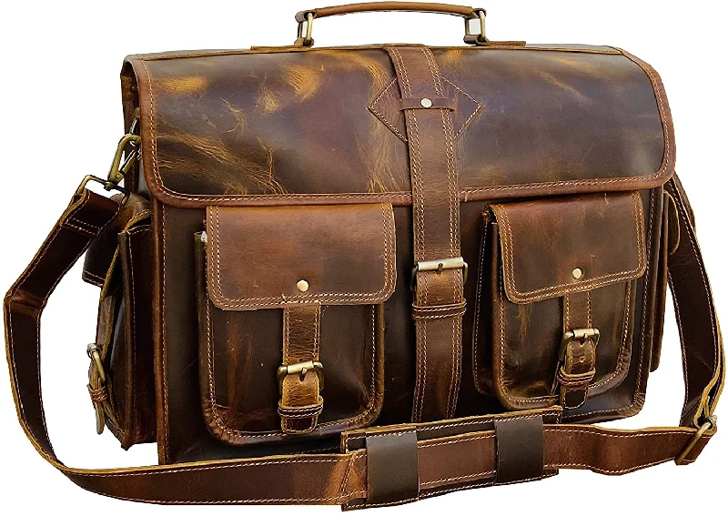 18 Inch Vintage Handmade Leather Messenger Bag Elegant Bags With Limited Stock Available 18 Inch Vintage Handmade Leather Messenger Bag Elegant Bags With Limited Stock Available