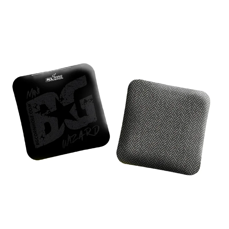 MULTIPLE BAG TYPES - 2025 BG BLACKOUT 4" Mini Cornhole Bags- Set of 4 Bags Premium Bags, Special Prices MULTIPLE BAG TYPES - 2025 BG BLACKOUT 4" Mini Cornhole Bags- Set of 4 Bags Premium Bags, Special Prices