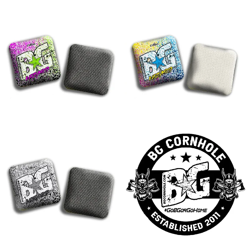 2025 BG Wizard 4" Mini Cornhole Bags - “MULTI SPLATTER” - Set of 4 Bags Upgrade Your Look With Fashionable Bags 2025 BG Wizard 4" Mini Cornhole Bags - “MULTI SPLATTER” - Set of 4 Bags Upgrade Your Look With Fashionable Bags