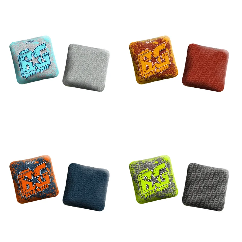 2025 BG WIZARD 4" Mini Cornhole Bags - “STANDARD” - Set of 4 Bags Everyday Bags At Wallet-Friendly Prices