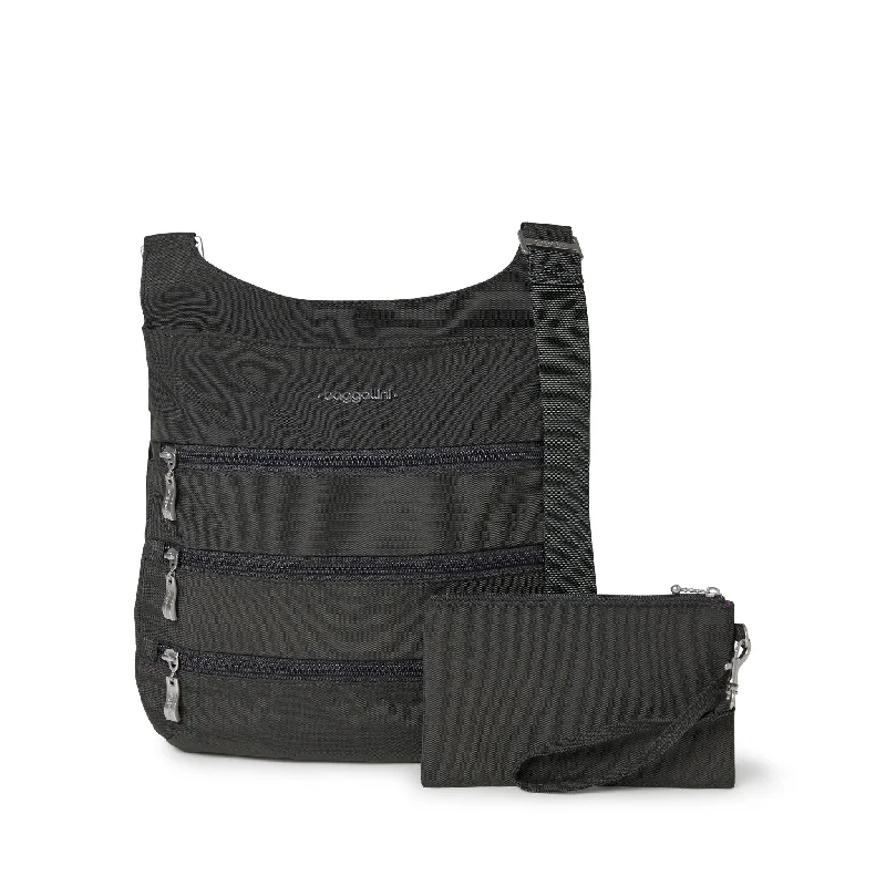 Baggallini Legacy Zipper Bagg with RFID Stylish And Functional Bags Now At Reduced Rates Baggallini Legacy Zipper Bagg with RFID Stylish And Functional Bags Now At Reduced Rates