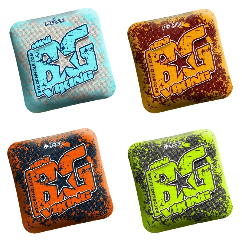 2025 BG Viking 4" Mini Cornhole Bags - “STANDARD” - Set of 4 Bags Everyday Elegance At Special Prices