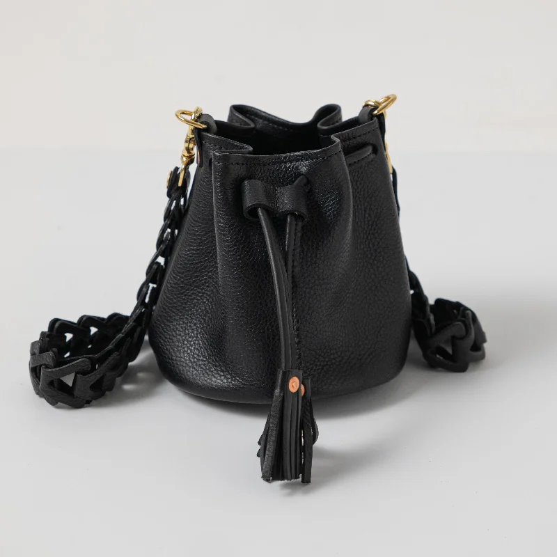 Black Cypress Mini Bucket Bag Chic Handbags At Special Promotional Prices