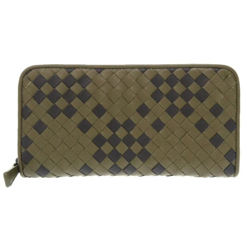 Bottega Veneta Intrecciato  Leather Wallet  (Pre-Owned) Statement Bags With Exclusive Savings
