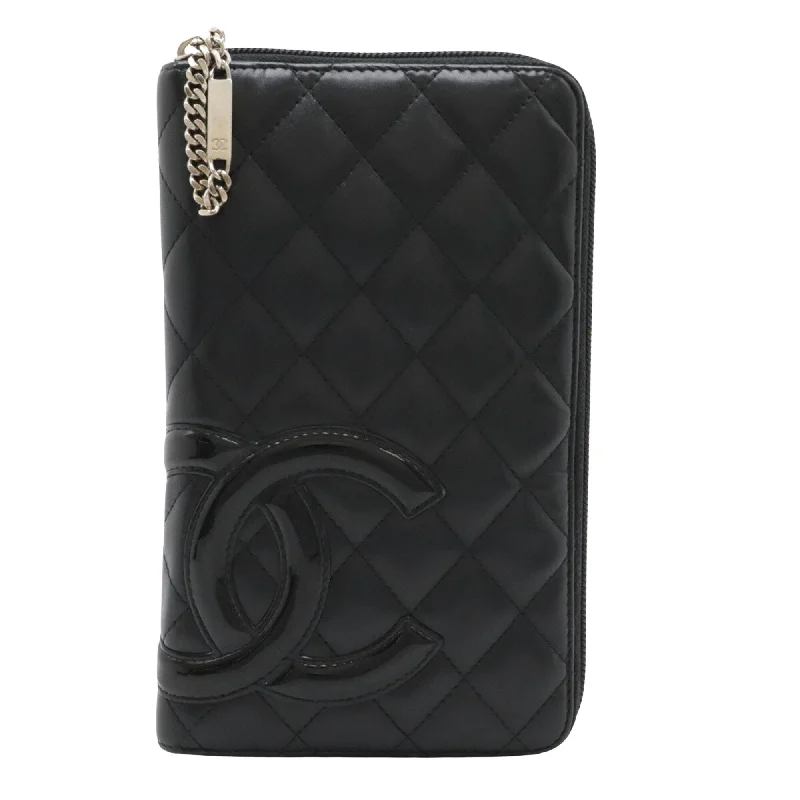 Chanel Cambon  Leather Wallet  (Pre-Owned) Trendy Purses, Limited Offer