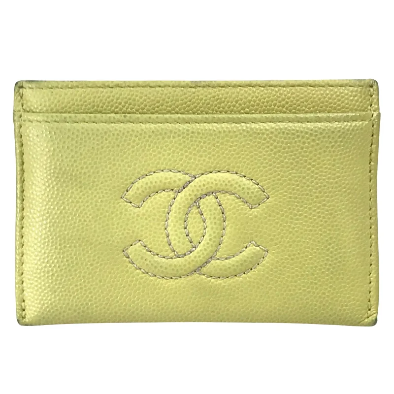 Chanel Logo Cc  Leather Wallet  (Pre-Owned) Stylish Bags, Unbeatable Prices