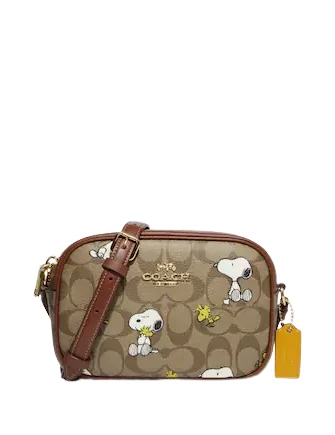 Coach Coach X Peanuts Mini Jamie Camera Bag In Signature Canvas With Snoopy Woodstock Print Huge Handbag Markdowns – Update Your Collection Now Coach Coach X Peanuts Mini Jamie Camera Bag In Signature Canvas With Snoopy Woodstock Print Huge Handbag Markdowns – Update Your Collection Now