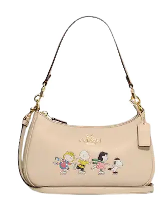 Flash Sale, Don't Miss Coach Coach X Peanuts Teri Shoulder Bag With Snoopy And Friends Motif Limited-Time Handbag Sale Flash Sale, Don't Miss Coach Coach X Peanuts Teri Shoulder Bag With Snoopy And Friends Motif Limited-Time Handbag Sale